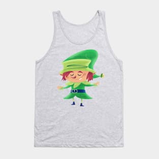 Cute christmas elf Tank Top